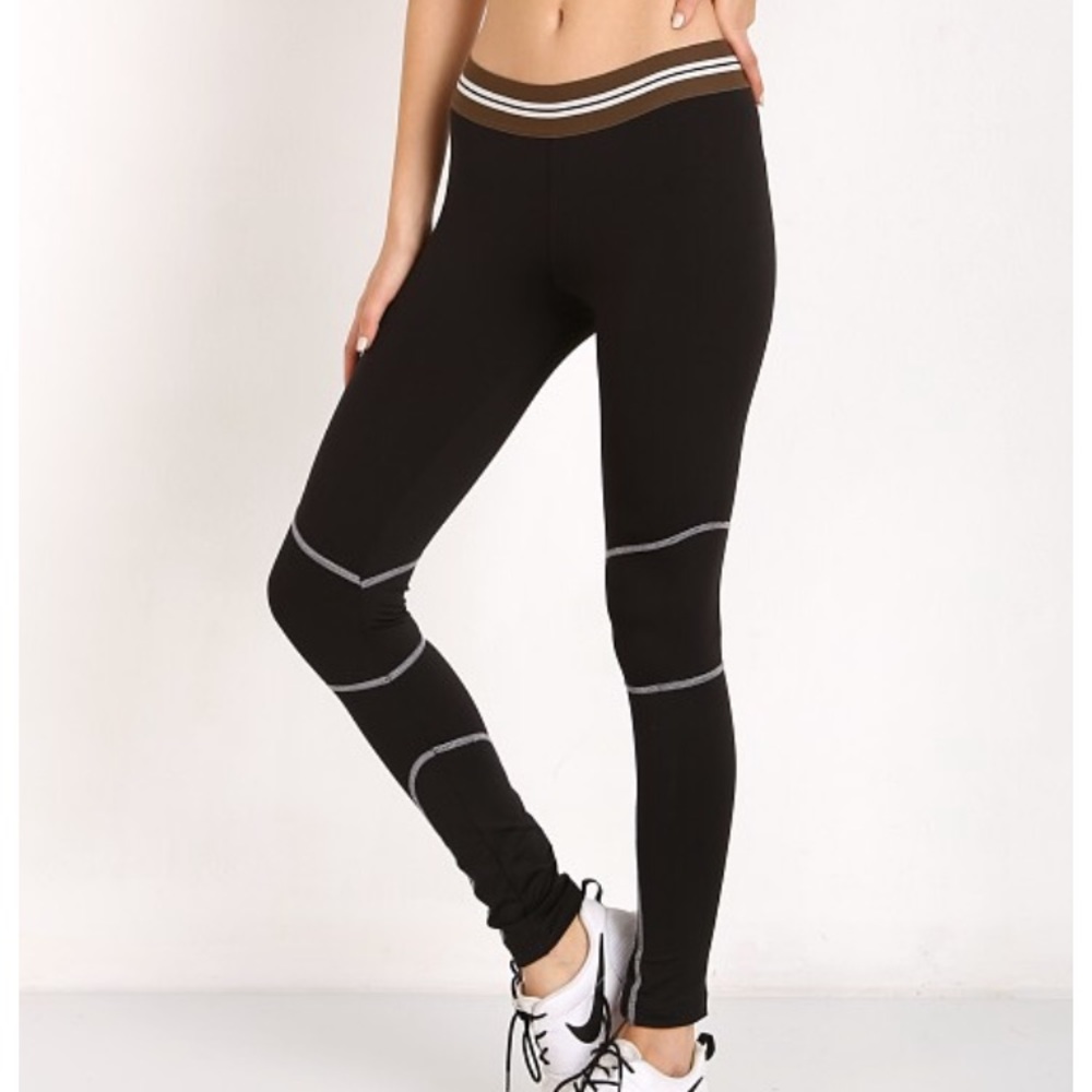 Olympia Activewear Hero Leggings in Jet Black, XS